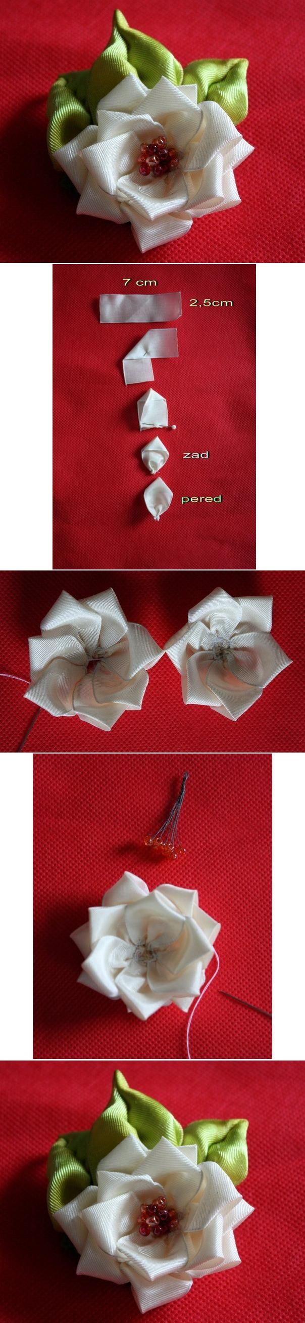 How To Make A Brooch Flower How To Make A Brooch Flower