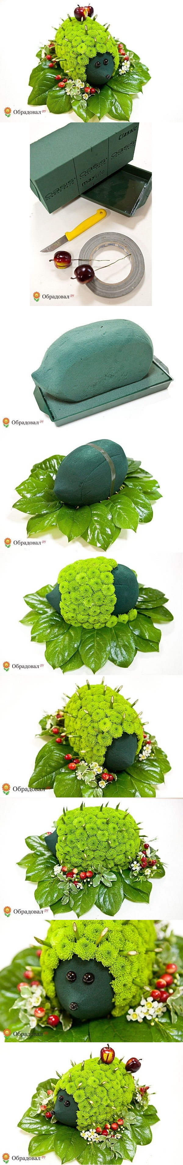 How To Make A Decorative Hedgehog