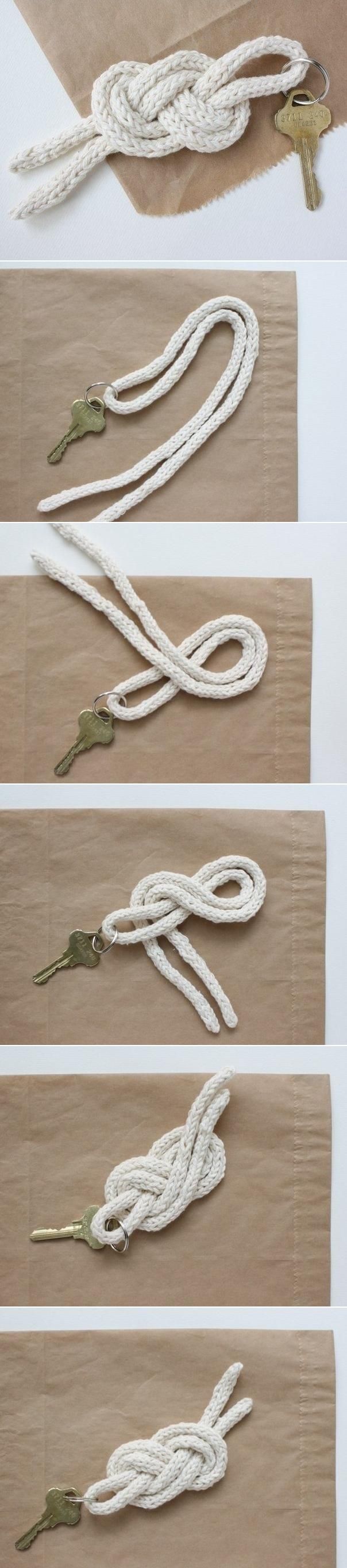 DIY  Key Holder Knot DIY  Key Holder Knot