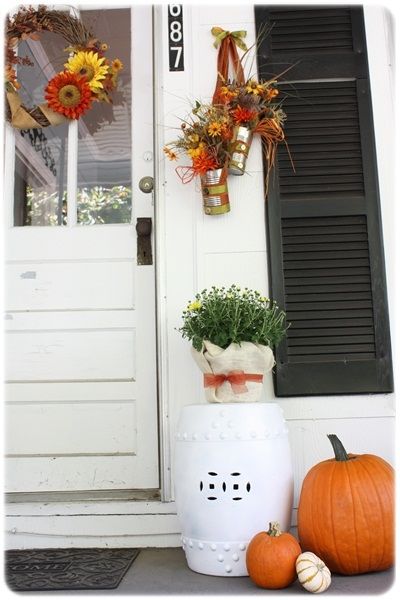 Fall Front Porch