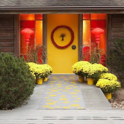 Pretty Front Walkway