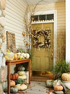 Autumn Front Porch