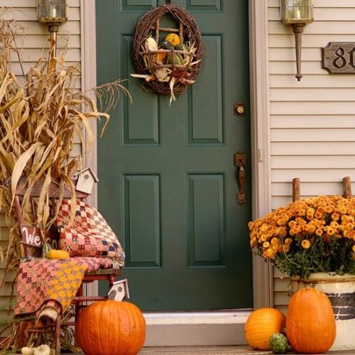Cozy Autumn Front Porch Cozy Autumn Front Porch