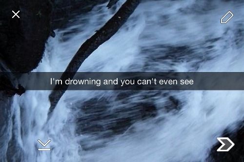 I'm drowning