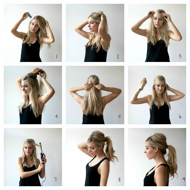 DIY SIXTIES PONYTAIL TUTORIAL