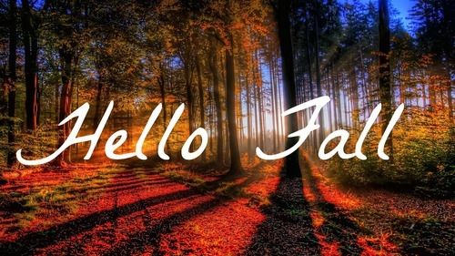 Hello Fall Hello Fall