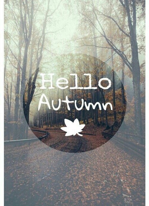 Hello autumn