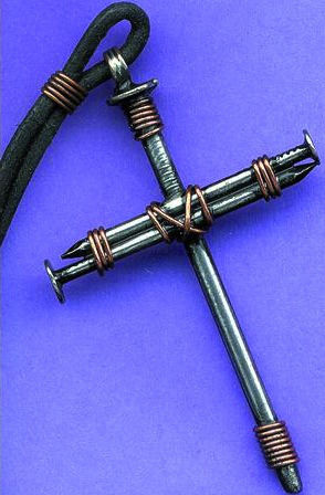 Nail Cross Pendant Nail Cross Pendant