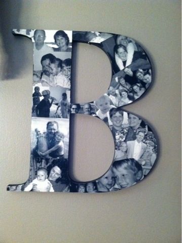 DIY Picture Monogram DIY Picture Monogram