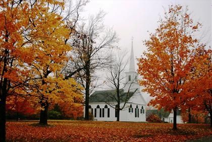 Autumn in New Salem Massachusetts 