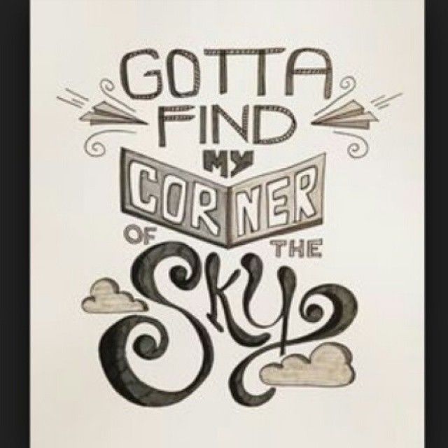 Corner in the sky