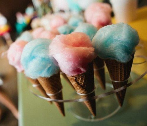 Cotton Candy Cones Cotton Candy Cones