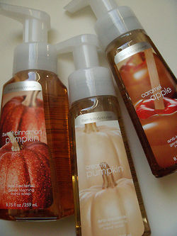 Scented hand sanitizer 