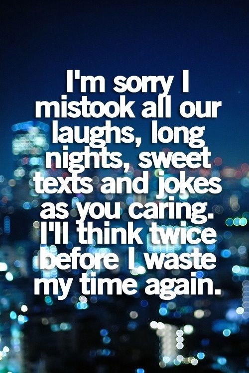 I'm sorry