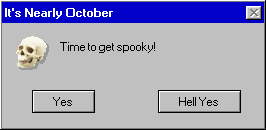Time to get spooky Time to get spooky