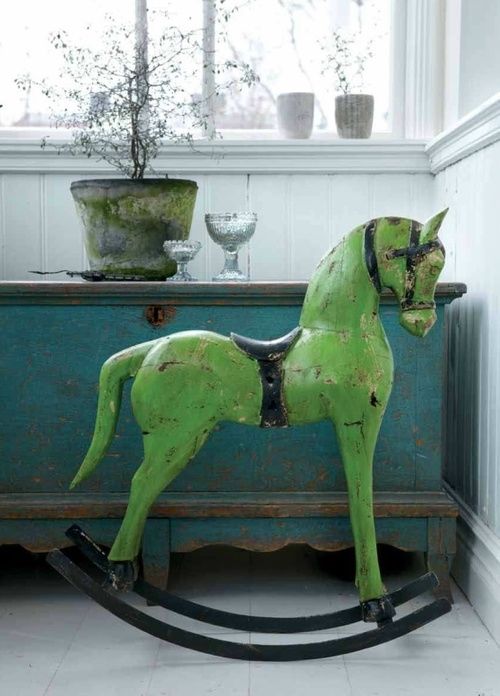 Antique Rocking Horse