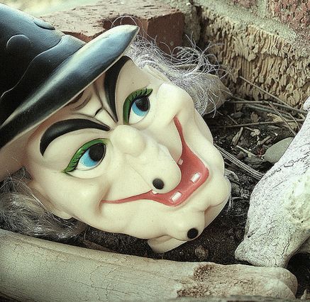 Witch mask Witch mask