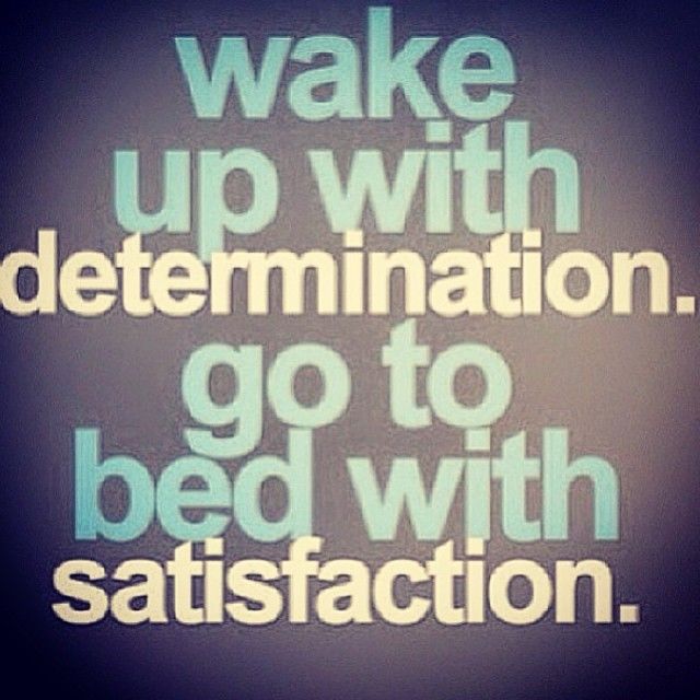 determination and satisfaction determination and satisfaction