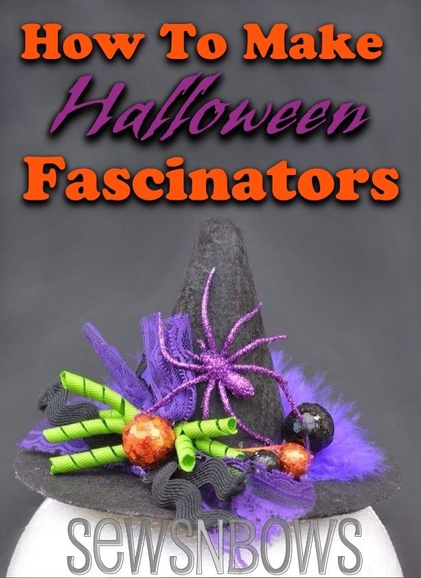 Halloween Fascinators