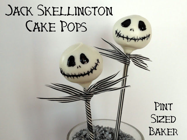 Jack skellington cake pops Jack skellington cake pops