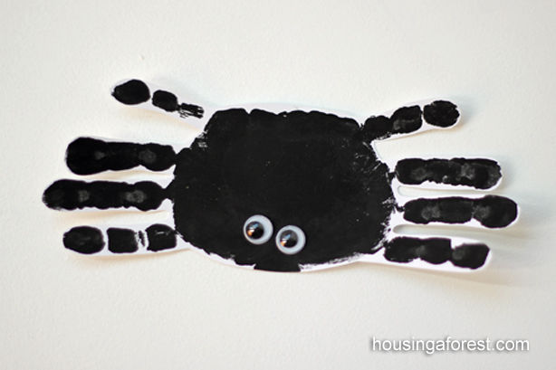 Handprint spider