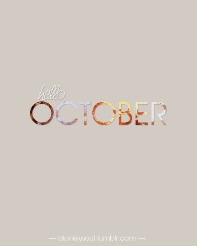 Hello October Hello October