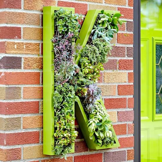 Living Monogram Wreath Living Monogram Wreath