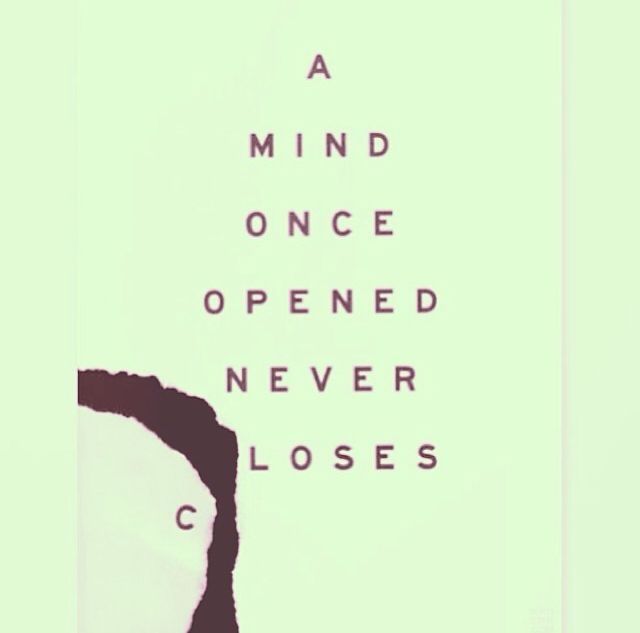 A Mind Once OPened A Mind Once OPened