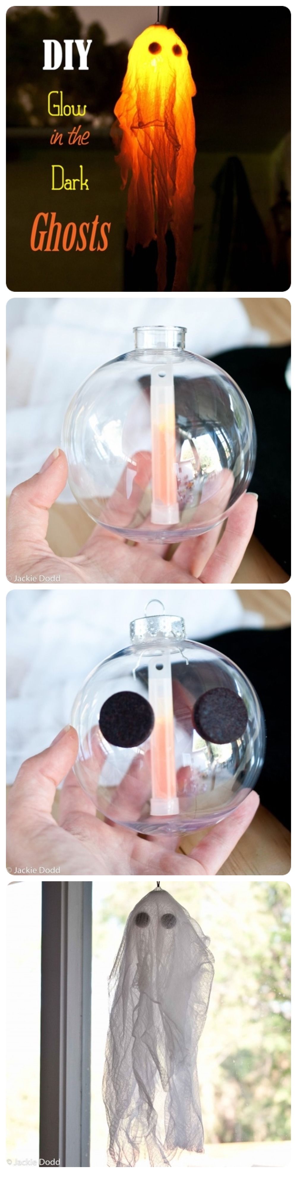 DIY Glow in the Dark Ghosts DIY Glow in the Dark Ghosts