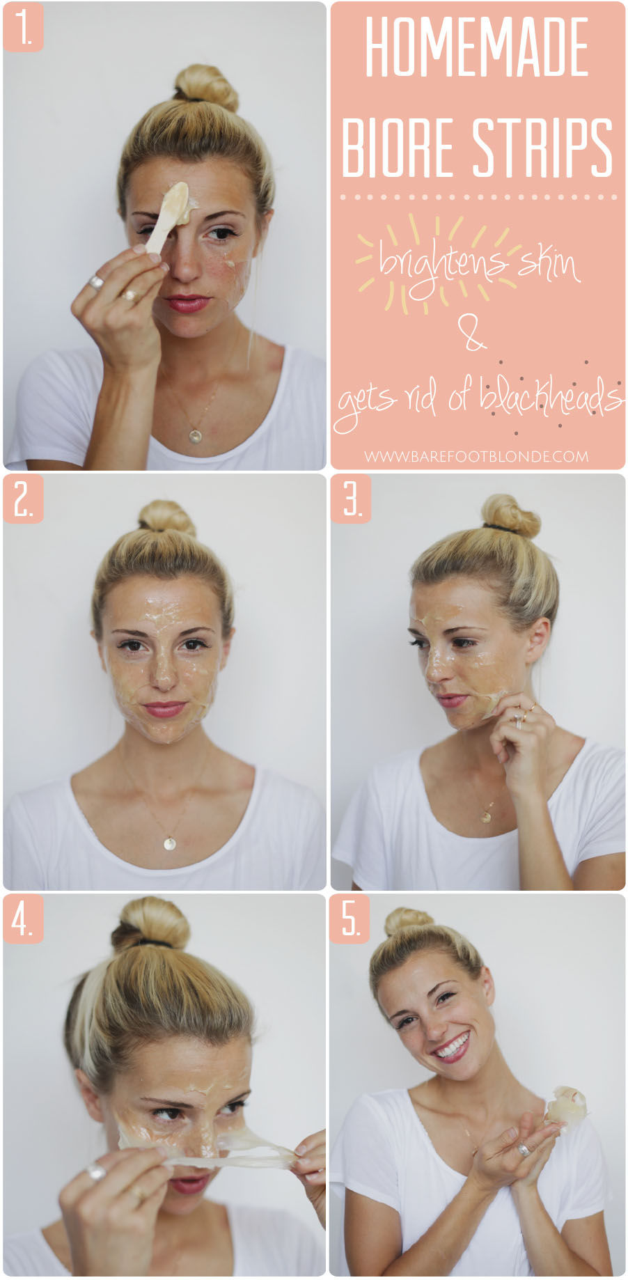 DIY Biore Face Strips