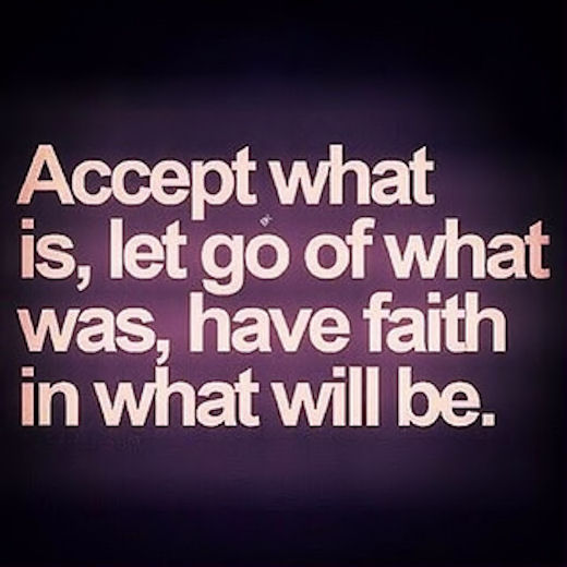 accept and let go accept and let go