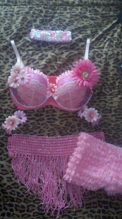 Pretty Pink Two Piece Lingerie