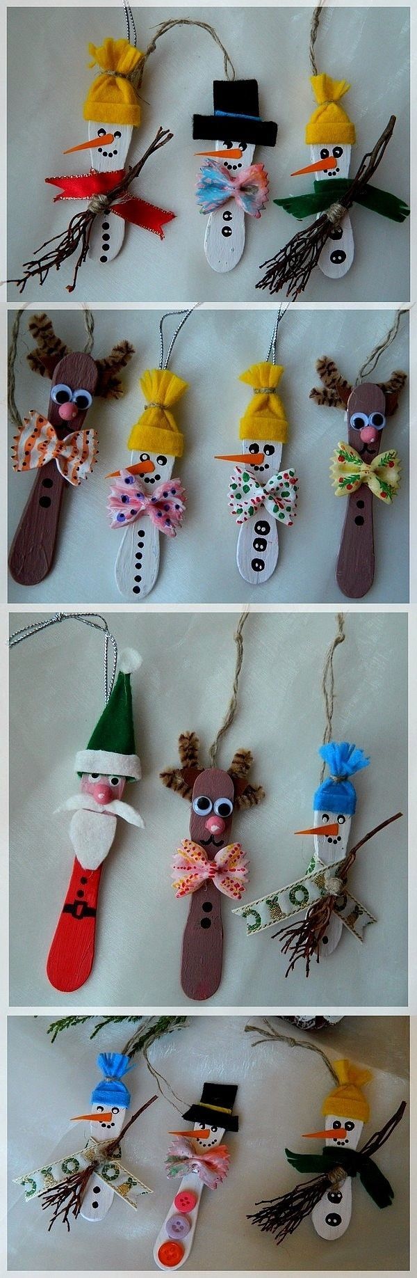 DIY Popsicle Ornaments