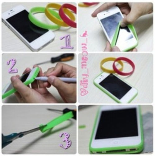 Rubber Band Iphone Protector