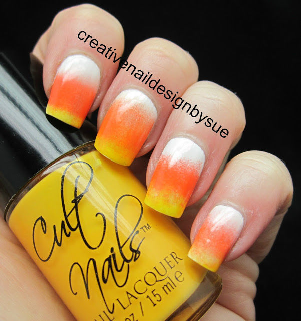 Candy Corn Nails Candy Corn Nails