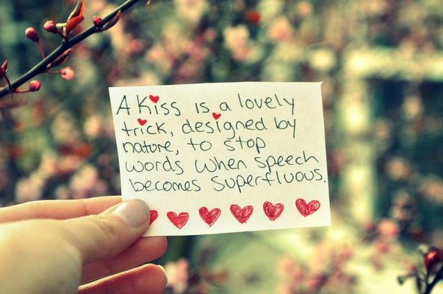 a Kiss Is A Lovely Trick