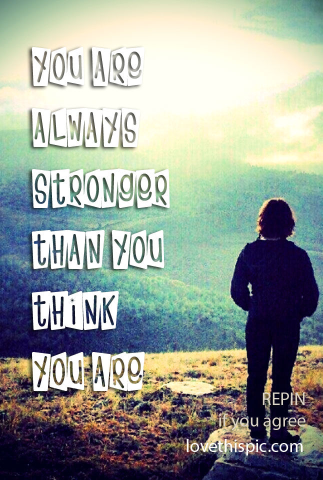 Stronger Stronger