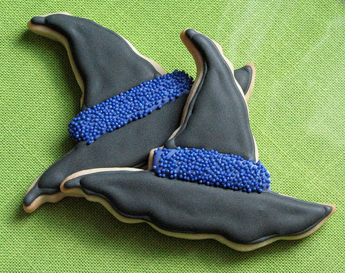 Witch hat cookies