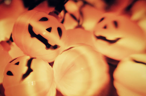 Glowing pumpkin lights Glowing pumpkin lights