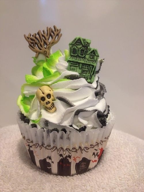 Haunted cupcake Haunted cupcake