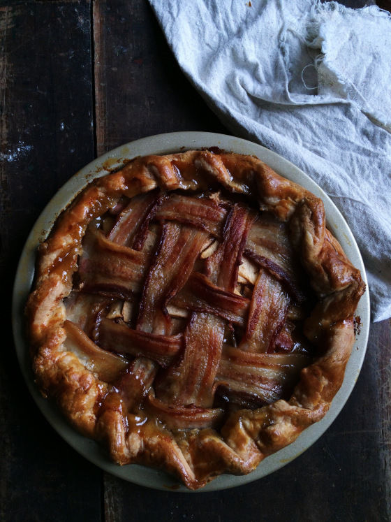 Bacon apple pie Bacon apple pie