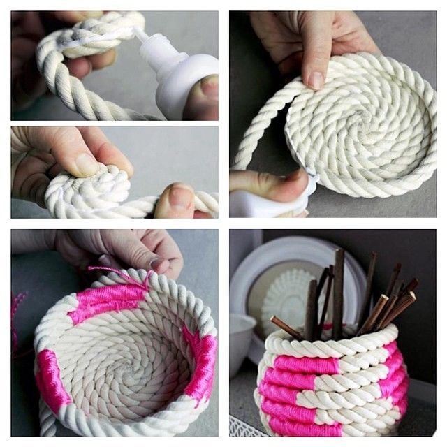 DIY Rope Jars DIY Rope Jars