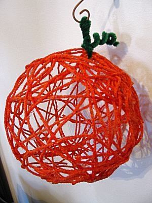 Yarn pumpkin Yarn pumpkin