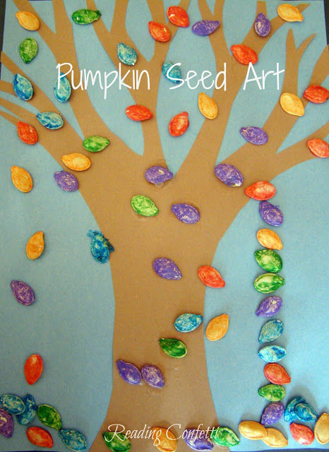 Pumpkin Seed Art Pumpkin Seed Art