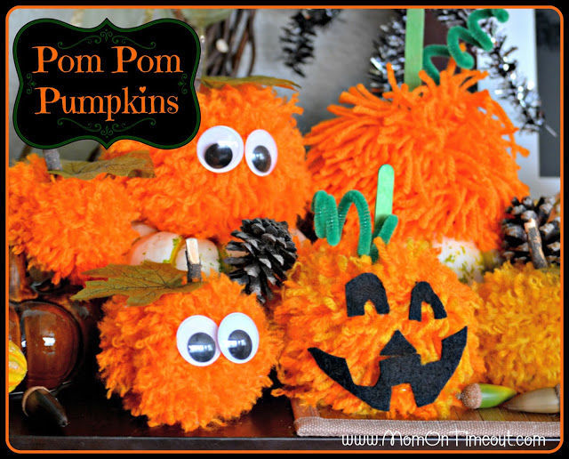 Pom Pom Pumpkins