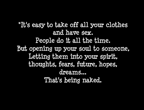 opening up your soul