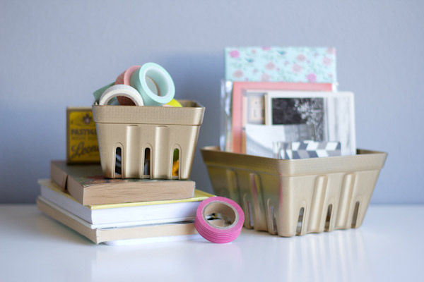 DIY Painted Berry Baskets DIY Painted Berry Baskets