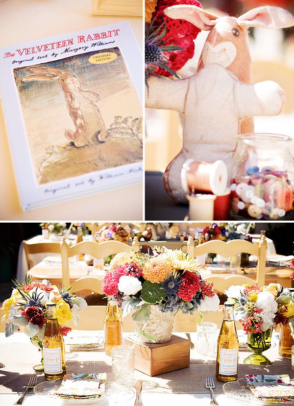 Velveteen rabbit baby shower