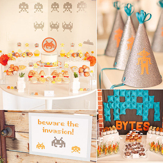 Robot baby shower