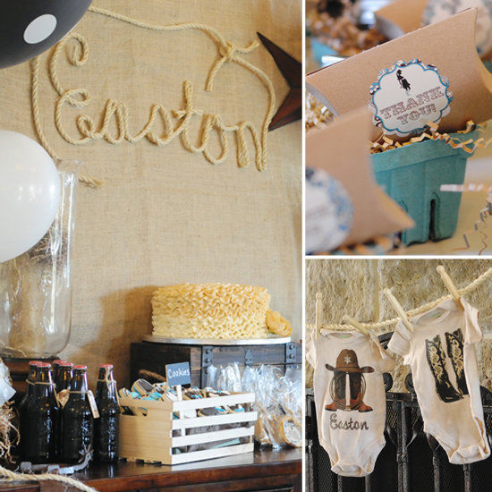 Western baby shower